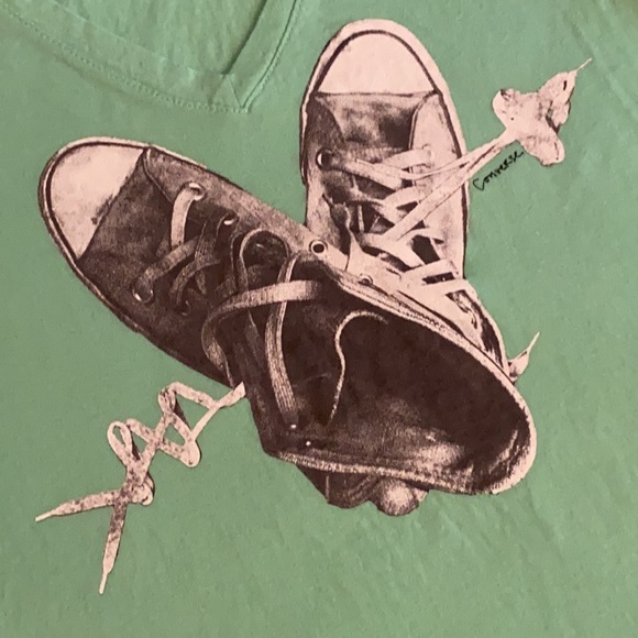 Converse All Star | V-Neck Chuck Taylor Graphic Tee - Picture 10 of 10